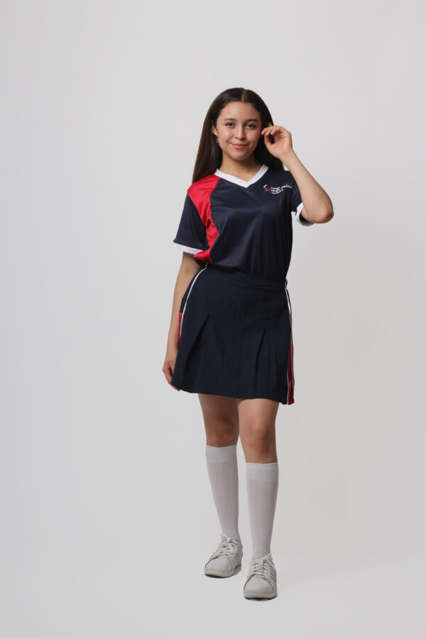 Falda short Colegio Bilingüe República Mexicana - Image 3