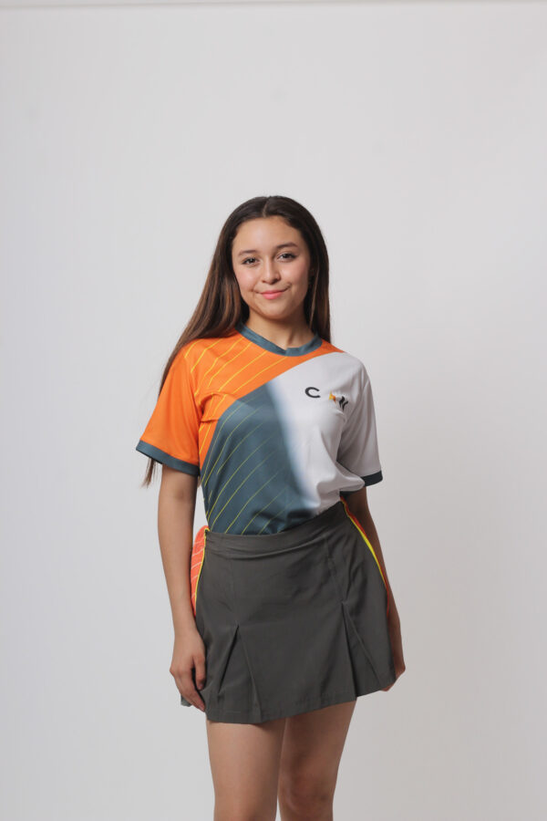 Falda short del Colegio Americano del Noreste - Image 2