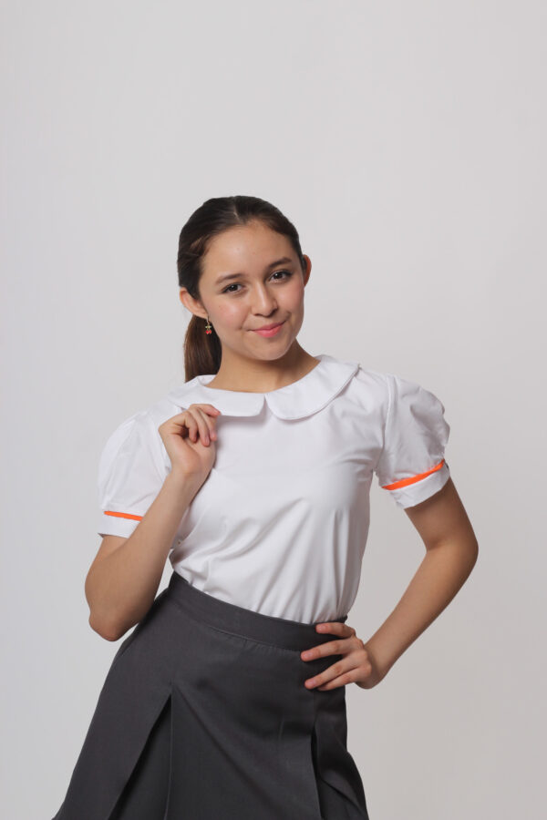 Blusa de gala Colegio Americano del Noreste