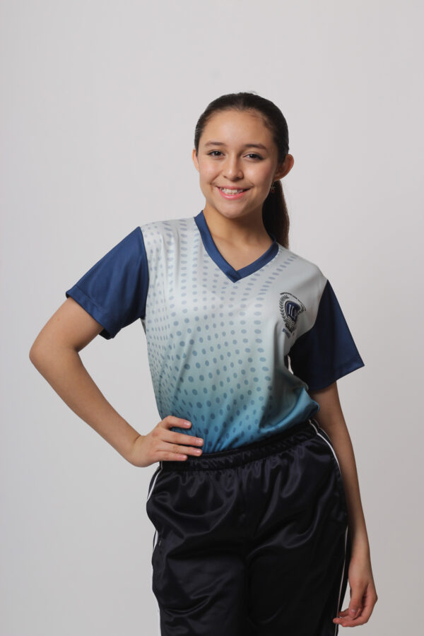 Blusa Cuello V Instituto Luis Pasteur